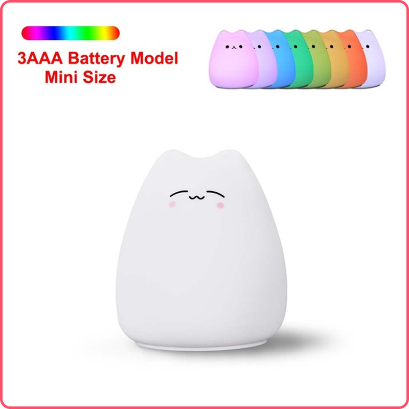 Silicone Touch Sensor LED Night Light