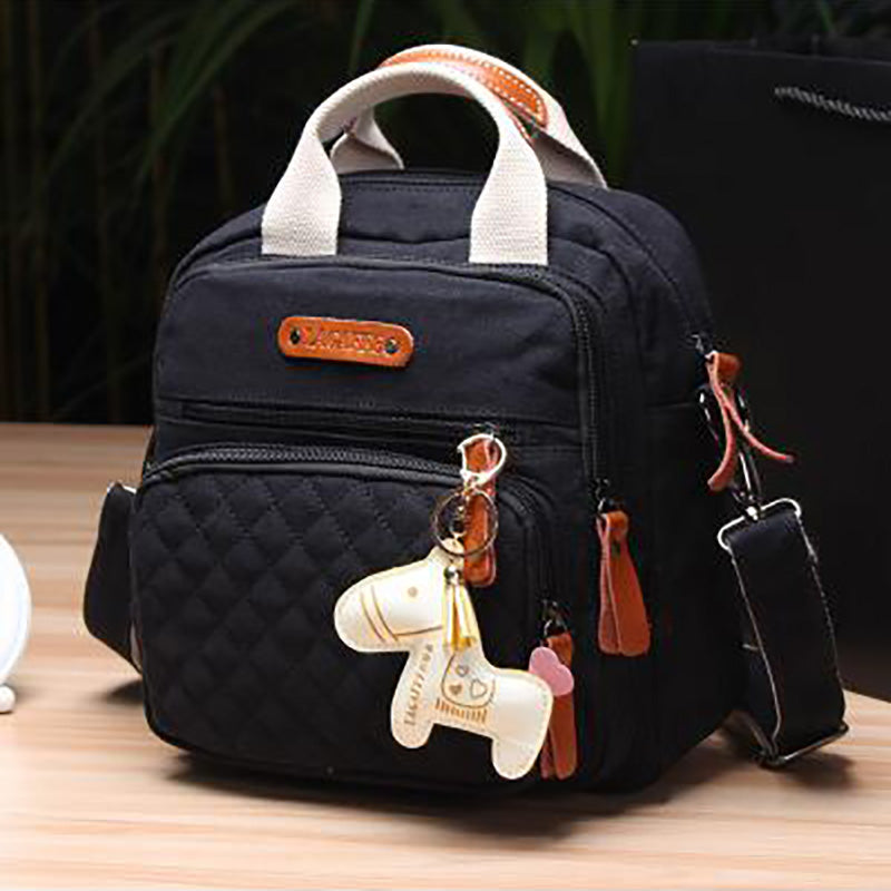 Product Detail Image 1 Stylish Striped Horse Decor Diaper Bag