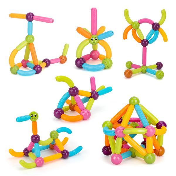 Magnetic Balls and Rods Set Educational Magnet Building Blocks