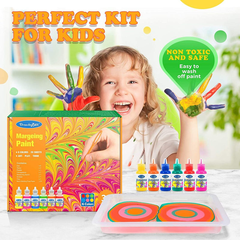 2021 New Water Marbling Paint Art Kit for Kids