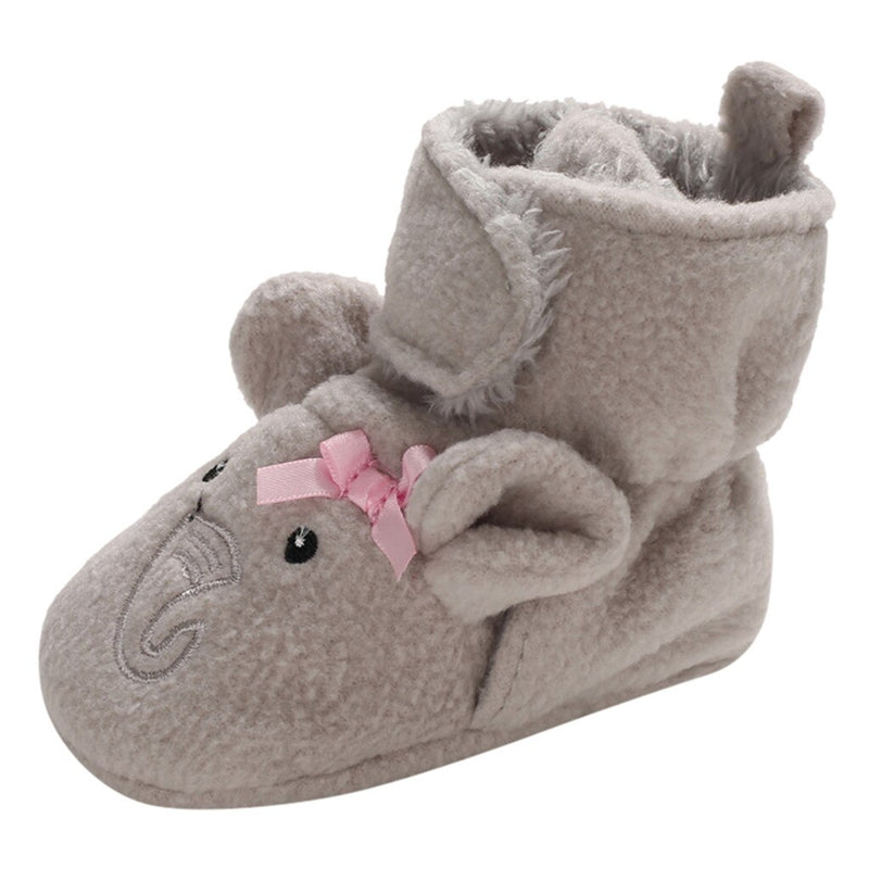 Baby Shoes Cartoon Elephant