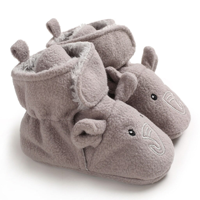 Baby Shoes Cartoon Elephant