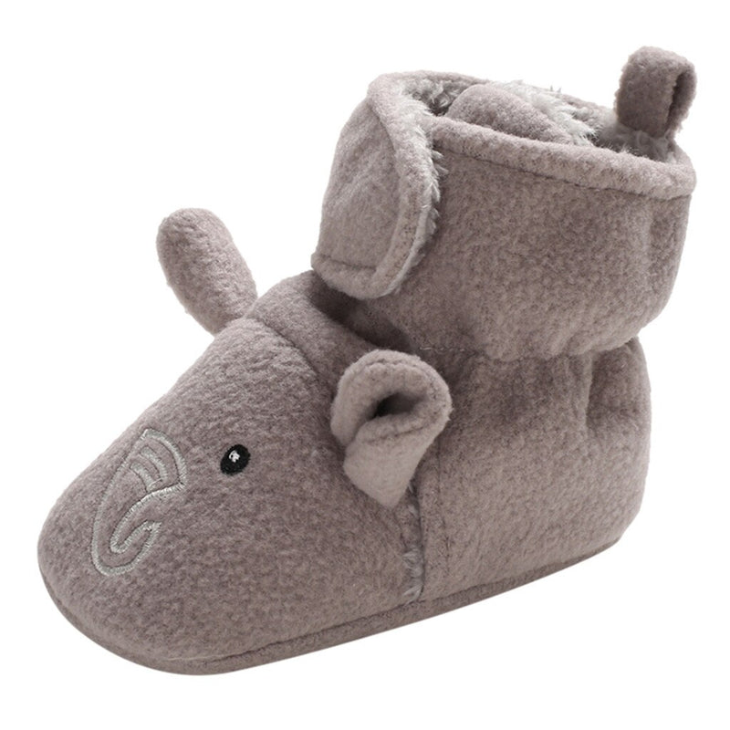 Baby Shoes Cartoon Elephant