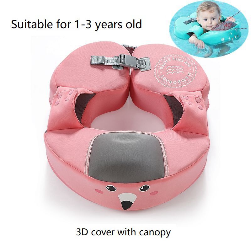 Mambobaby Solid Non-inflatable Newborn Baby Waist Float Lying Swimming Ring Pool Toys Swim Ring Swim Trainer For Infant Swimmers