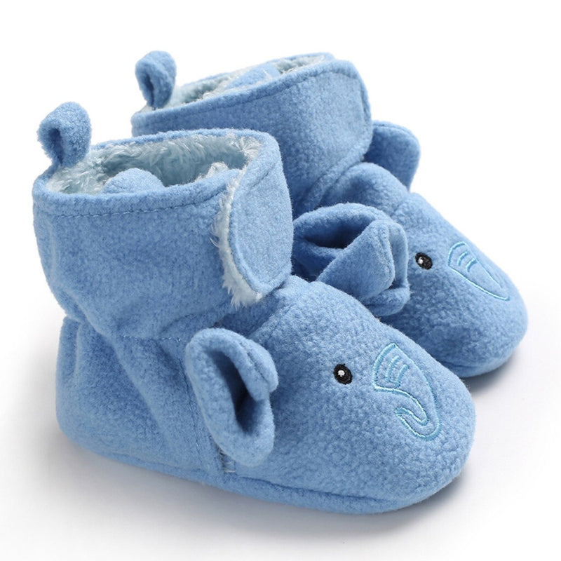 Baby Shoes Cartoon Elephant