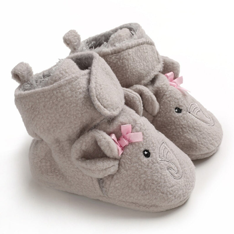 Baby Shoes Cartoon Elephant