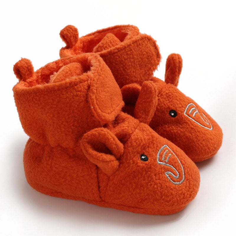 Baby Shoes Cartoon Elephant