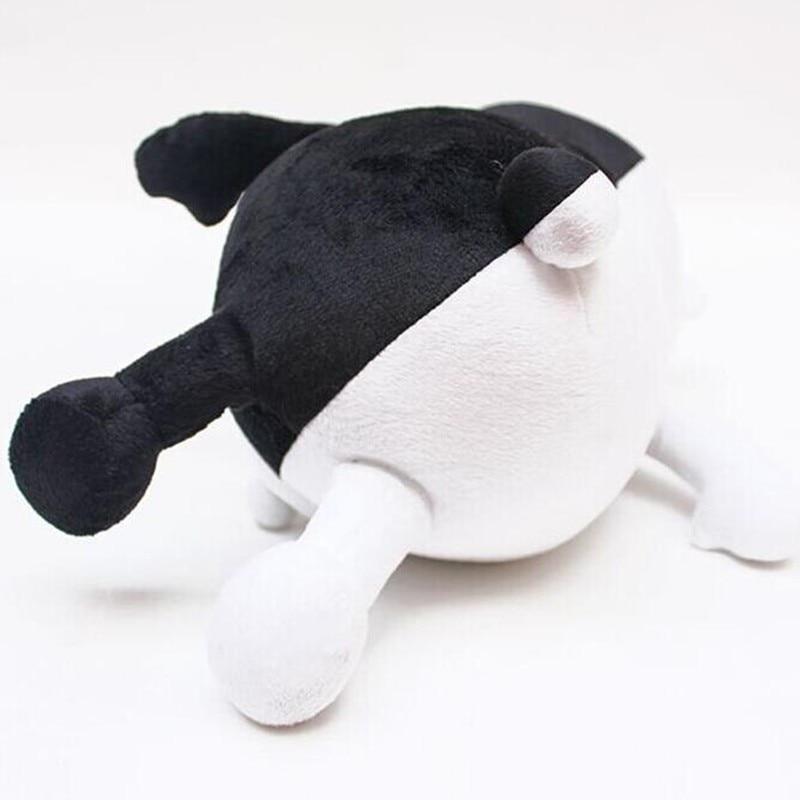 Black & White Bear Plush Toy