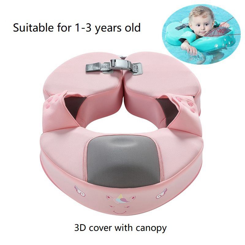 Mambobaby Solid Non-inflatable Newborn Baby Waist Float Lying Swimming Ring Pool Toys Swim Ring Swim Trainer For Infant Swimmers