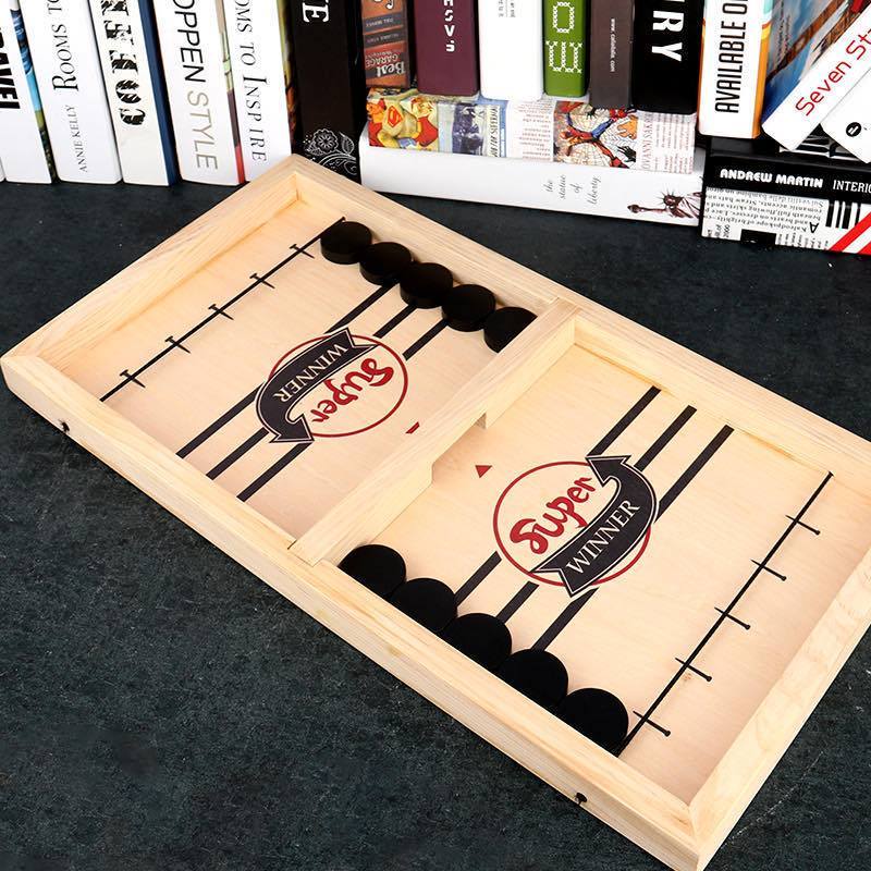 Peekatoy Australia™ Funny Family Wooden Hockey Game - Holiday Sale