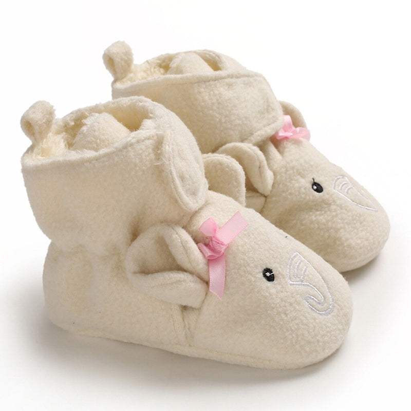 Baby Shoes Cartoon Elephant