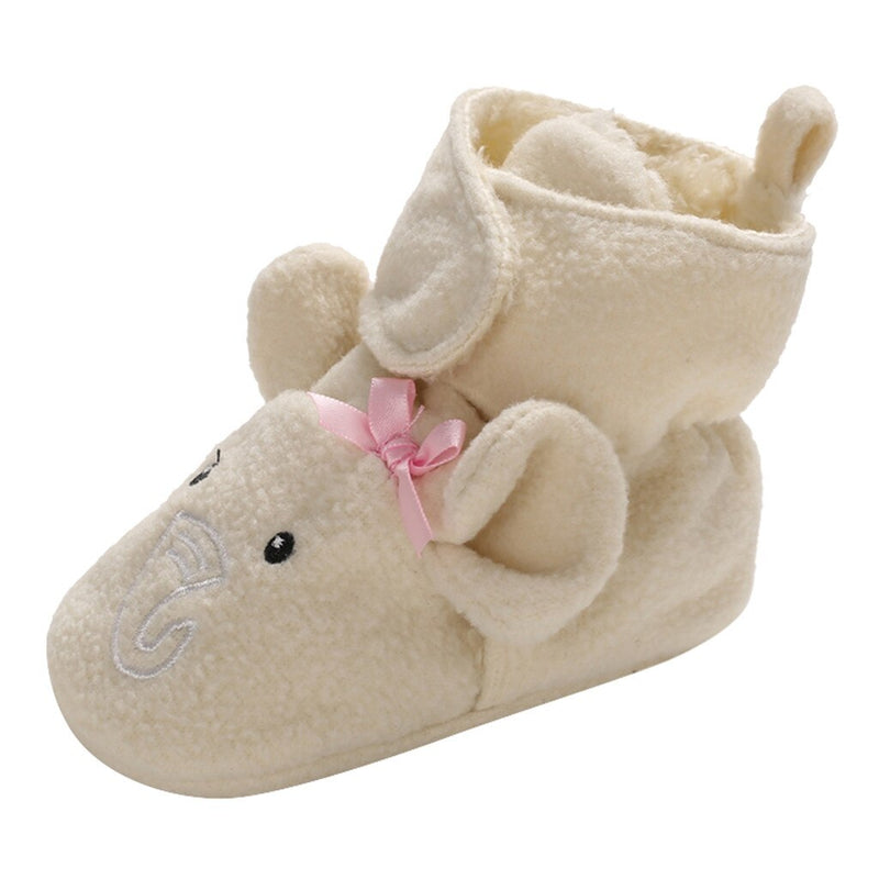 Baby Shoes Cartoon Elephant