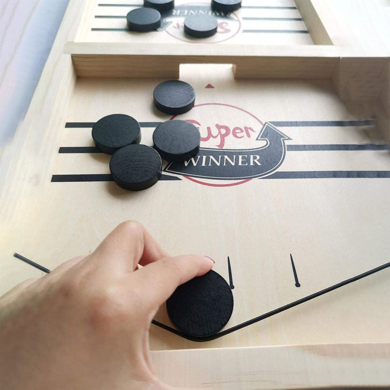 Peekatoy Australia™ Funny Family Wooden Hockey Game - Holiday Sale