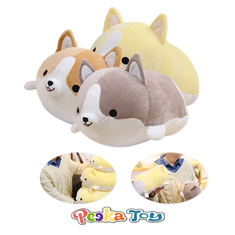 Peekatoy Australia™ Corgi Dog Plush Pillow