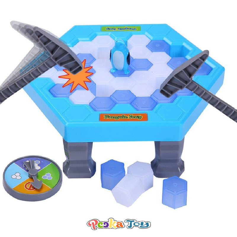 Peekatoy Australia™ Ice-block Breaking Game Save Penguin Table Game