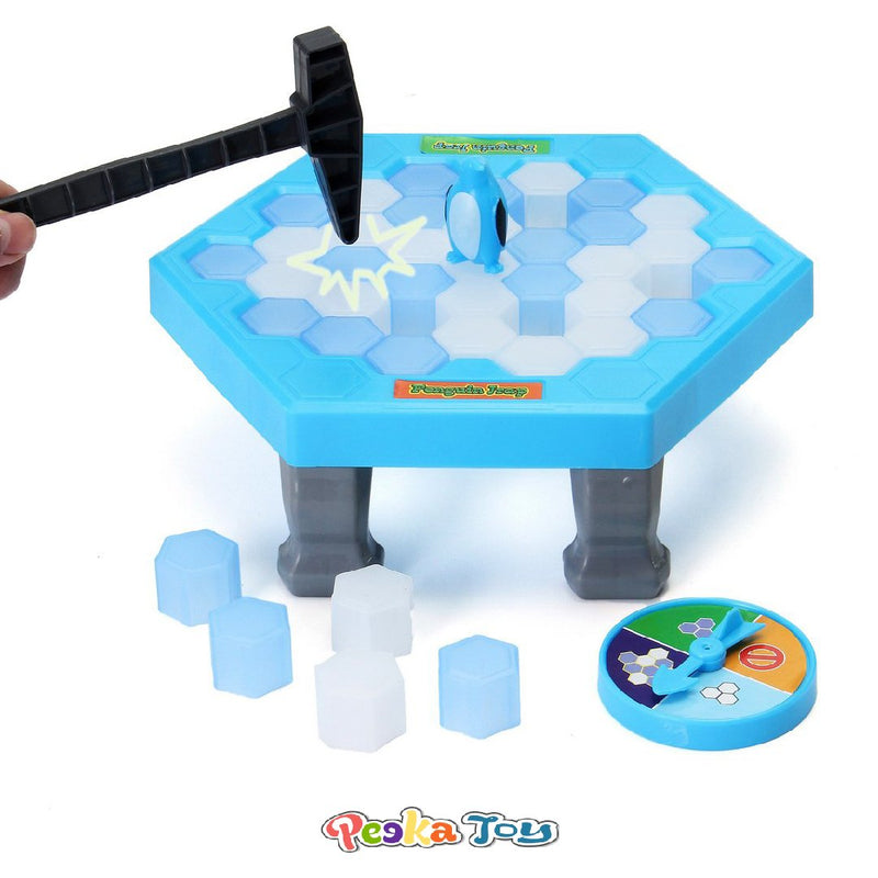 Peekatoy Australia™ Ice-block Breaking Game Save Penguin Table Game