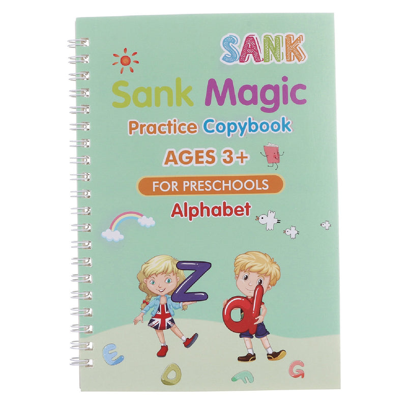 MAGIC PRACTICE COPYBOOK(4 PACK) WITH PEN