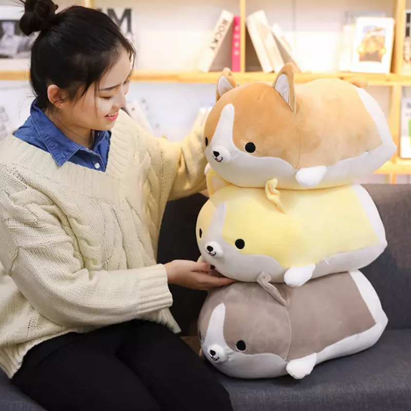 Kawaii corgi toys soft