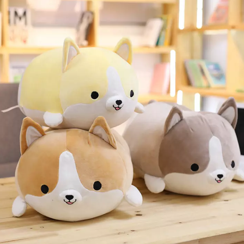 Kawaii corgi toys soft