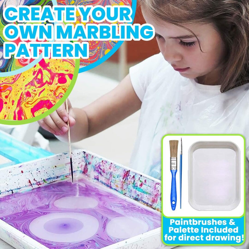 2021 New Water Marbling Paint Art Kit for Kids