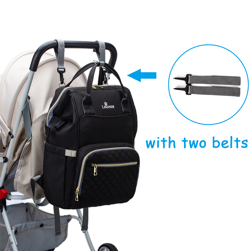 Durable Maternity Travel Backpack for Baby Care with Changing Pads