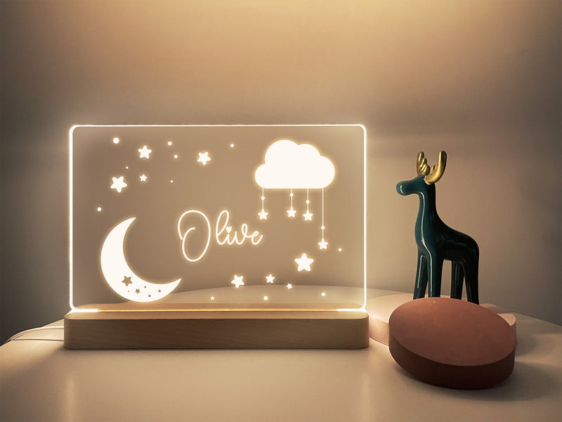 Custom name light Personalized night light Children's night light Baby name sign lamp Nursery Room Gift for Kids Gift for Her