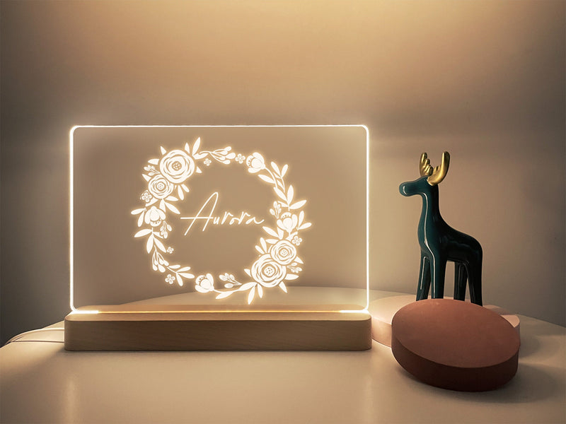 Custom name light Personalized night light Children's night light Baby name sign lamp Nursery Room Gift for Kids Gift for Her