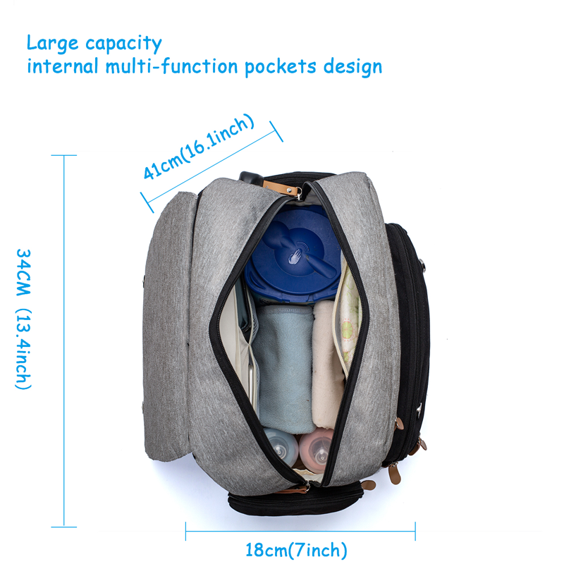 Peekatoy Australia™ Multicolorful Diaper Bag Backpack