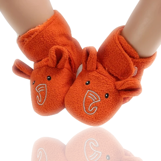 Baby Shoes Cartoon Elephant